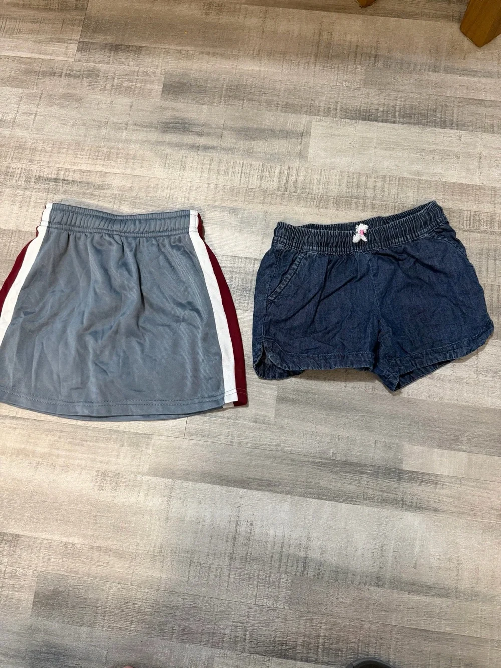 Girls Shorts Lot Size 6 6X 8 Pairs OshKosh Jordache Wonder Nation Athletic